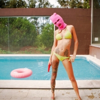 Mystery Bikini Model