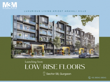 M3M Sector 58 Low Rise Floors Luxurious Living Amidst Aravali Hills ...