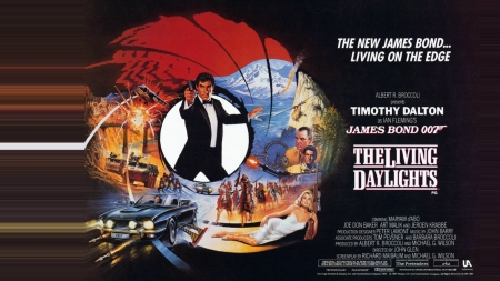 The Living Daylights - Poster, Movie, Action, James Bond