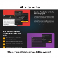 Discover the ease of letter writing with our intuitive AI tool