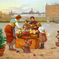 Flower seller