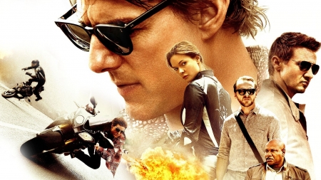 Mission Impossible: Rogue Nation 2015 - movie, rogue nation, tom cruise, mission impossible, poster, people