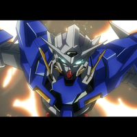 Gundam Exia from the Gundam 00 2nd Season 1st Op