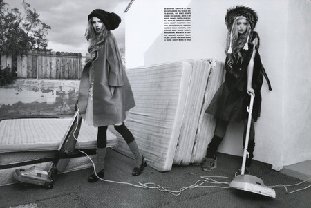 The Now Mix'n'Match 02 - lily donaldson, art, editorial, vogue, vogue italia, gemma ward, fashion, emma summerton