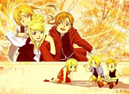 Full Metal Alchemist - winry, anime, alphonse elric, edward elric, full metal alchemist