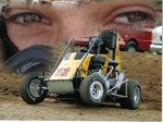 The young eyes of a racer