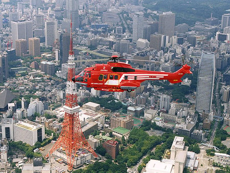 ambulance helicopter tokyo fire department - tokyo, tokyo fire dept, helicopter