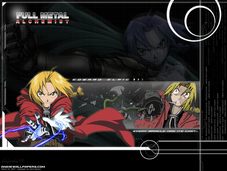 Full Metal Alchemist - anime, eric alphonse, full metal alchemist, roy mustang