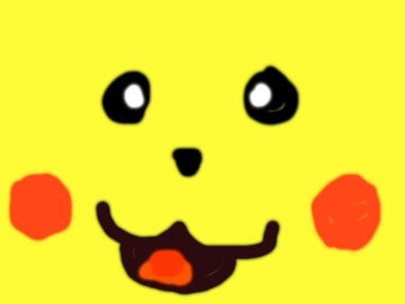 Pikachu's Face - pika, pokemon, pikachu, silly pika