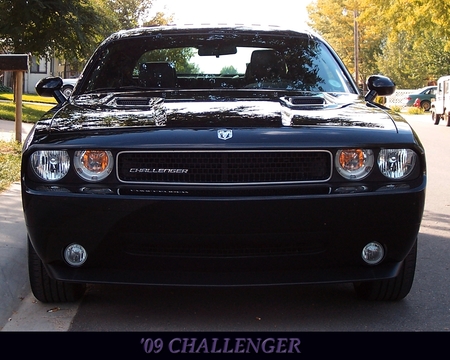 '09 Dodge Challenger - ride, challenger, hotrod, dodge, cars, black