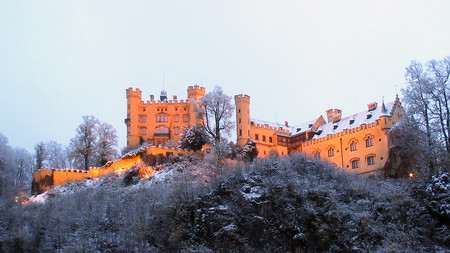 Castle Hohenschwangau in November