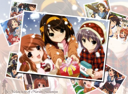 anime - anime, christmas