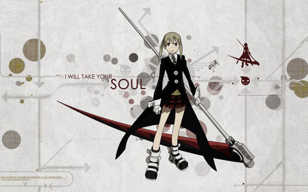 Death Maka - maka, anime, eater, soul