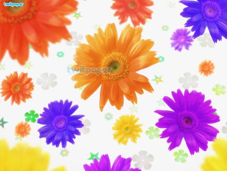 flower power wallpaper - flower, wallpaper, power