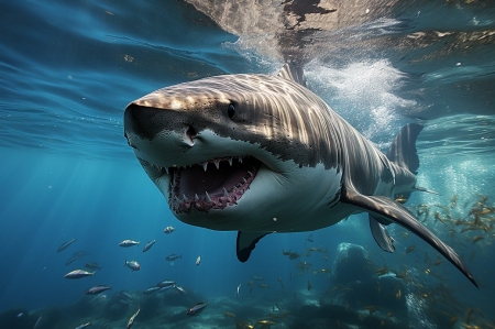 Shark - capa, hal, halak, oceani ragadozo, ragadozo, tengeri allat, viz alatti elet