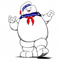 The Real Ghostbusters Stay Puft Marshmallow Man