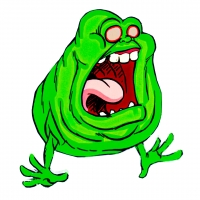 The Real Ghostbusters Slimer