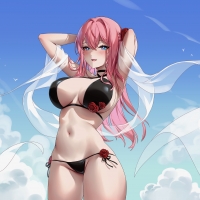 Anime Bikini Model