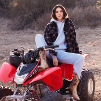 Cowgirl ~ Kendall Jenner on her Quad