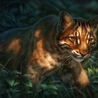 Golden cat