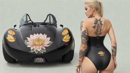 lotus car White model