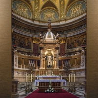 Altar in Budapest, Hungary