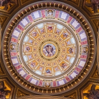 Cathedral's Dome in Hungary