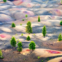 The Painted Dunes of Lassen National Park