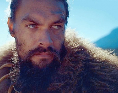 See 2019 - actor, jason momoa, tv series, baba voss, face, man, see