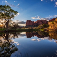 Lake at Sedona, Arizona