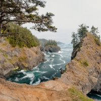 Natural Bridges in the Samuel H. Boardman State Scenic Corridor, Oregon