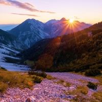 Veliki Vrh, Border of Slowenia and Austria