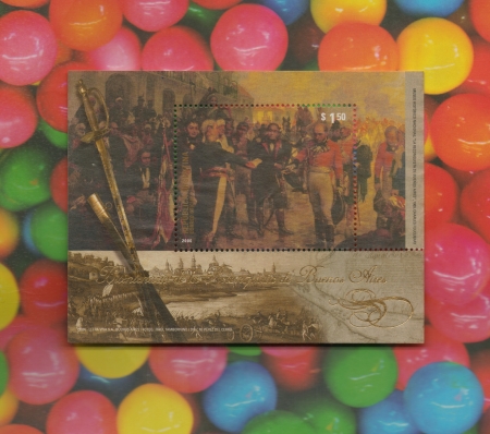 Argentina stamps - Other & Abstract Background Wallpapers on Desktop