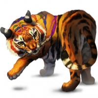 Rainbow tiger