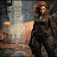 Black Widow Wallpaper