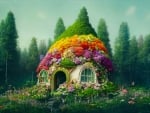 Flower house