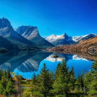 Saint Mary Lake, Glacier National Park, Montana
