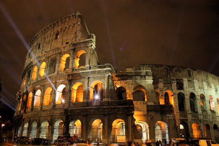 Roman Colosseum - italy, architecture, colosseum, roman, rome