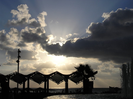 Tel-Aviv Sunset - sunset, tel-aviv, israel