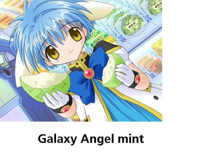 Mint Melon!^^! - galaxy angel  minty, anime, melon, melon mint, dibs ice cream, minty mint