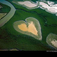 Heart in Voh New Caledonia French Overseas