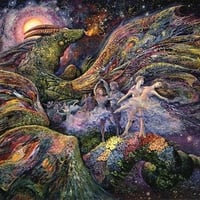 Josephine Wall 'Dragon Dancers'