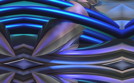 AbZ 98 - 3d and cg, abstract, blue