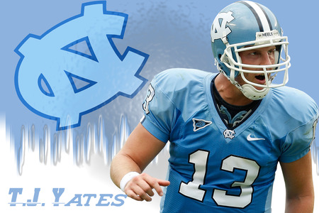 T.J. Yates UNC - chapel hill, carolina, tarheels, tj, north carolina, unc, tj yates