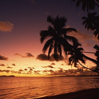 Island Sunset Fiji