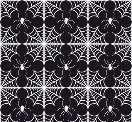 Pattern - spider, paianjen, pattern, black, web, white, halloween, bw, texture