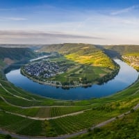 Moselle River Loop Krv Germany