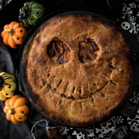 Halloween Pumpkin Pie