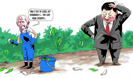 Senile Joe - biden, china, communists, xi