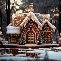 Gingerbread house